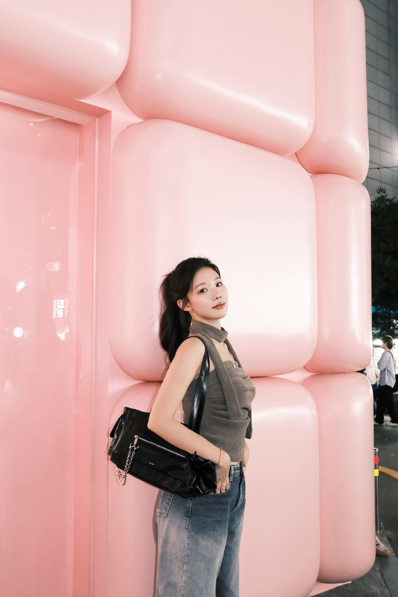 【y2k vibe】Serenity Scarf Top Set