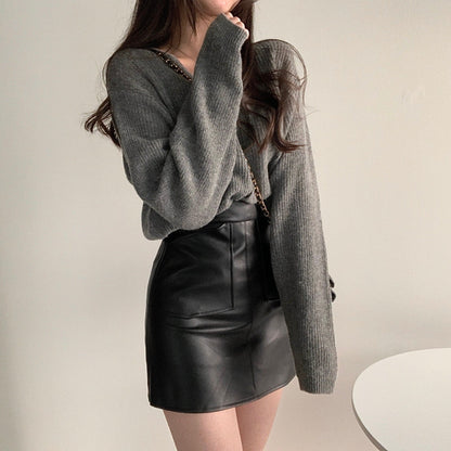 Ending Bag Leather Skirts