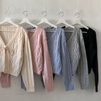Palette Eyelet Ribbon Cardigan