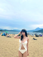 【🤍Sexy Series】Fairy Flower Bikini 