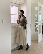 Autumn/Winter Color-Coated Cable Knit Tops