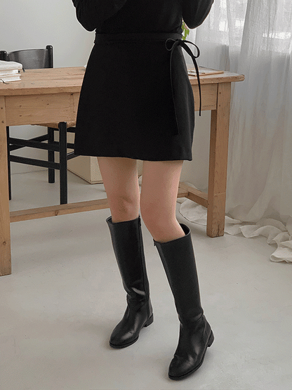 【簡約百搭】Spring Ribbon Skirt