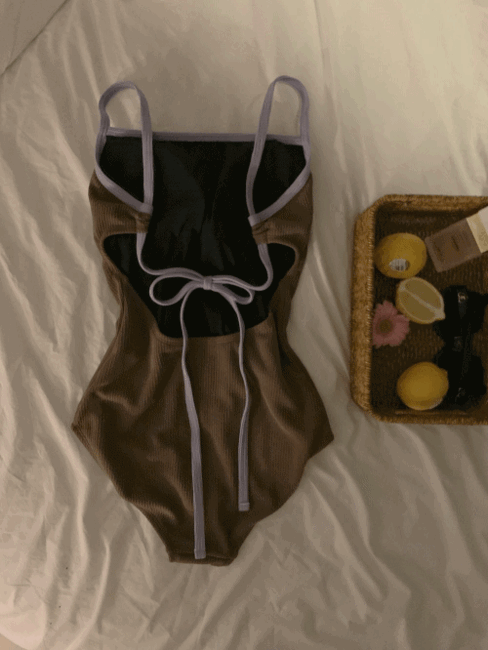 【🤎簡約入門】Ribbon Back Monokini
