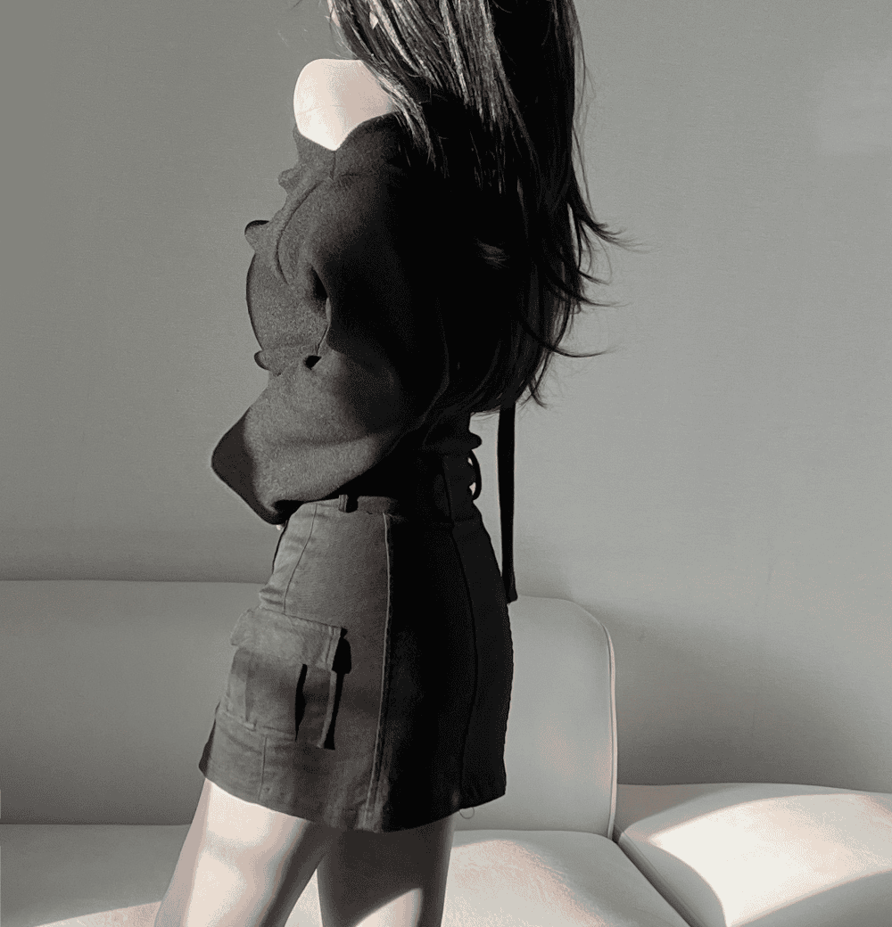 【Sweet Snowflakes】Off-Shoulder Tie Set 