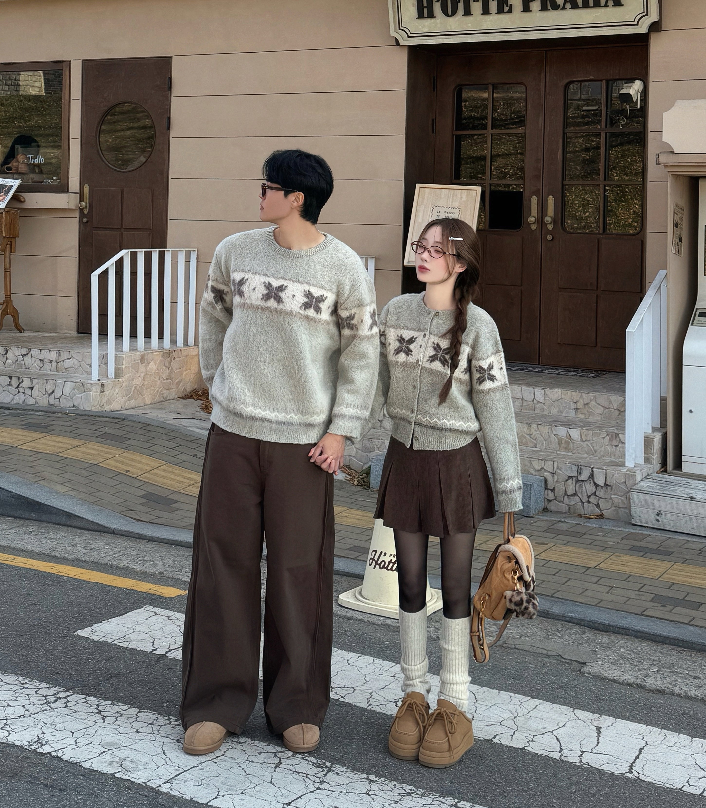 【☃️情侶裝】Snowflake Angora Knitwear