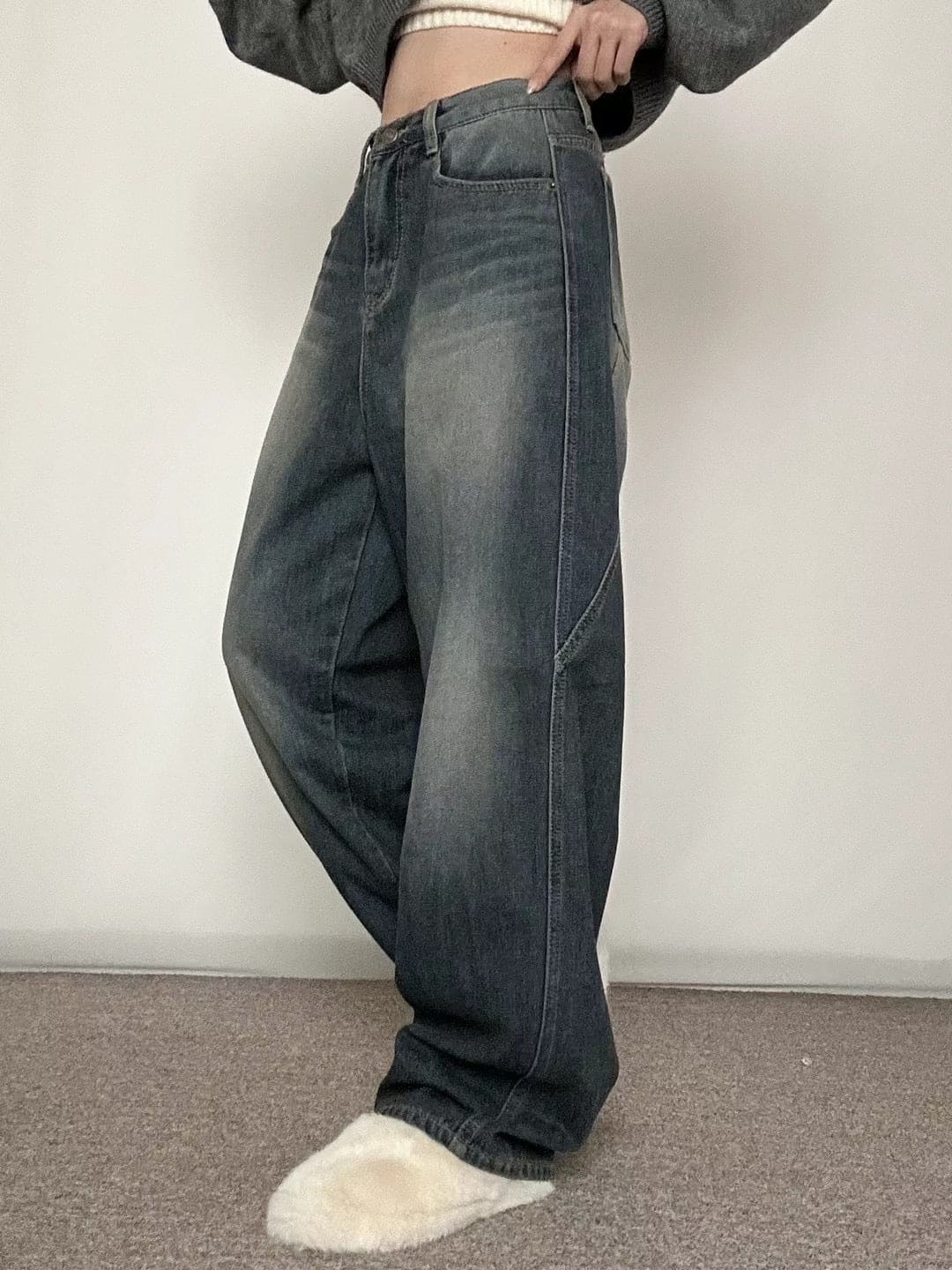 【y2k vintage】Washing Denim Pants