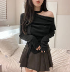 【🤎holiday pick】Shirring Scarf Set 