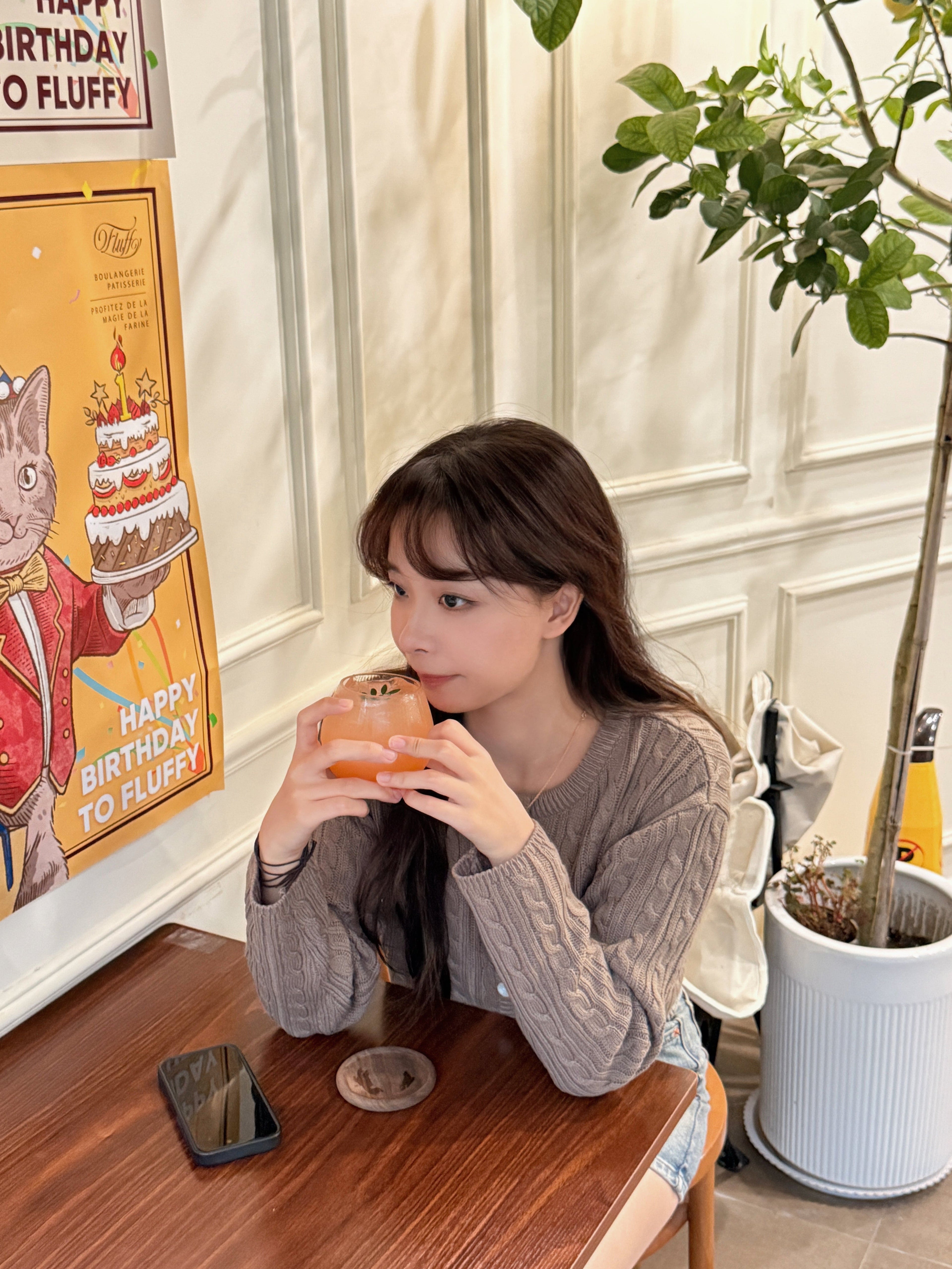 【Autumn/Winter Minimalist】Cable Cardigan 