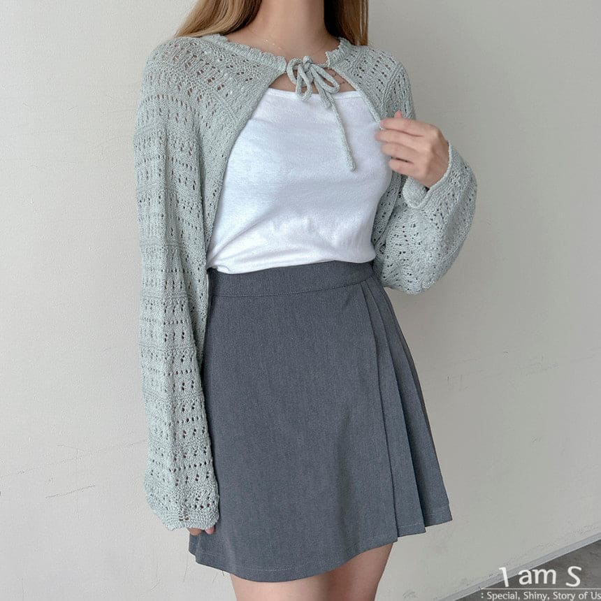 【🥨A Timeless Classic】Jelly Wave Knit Bolero 