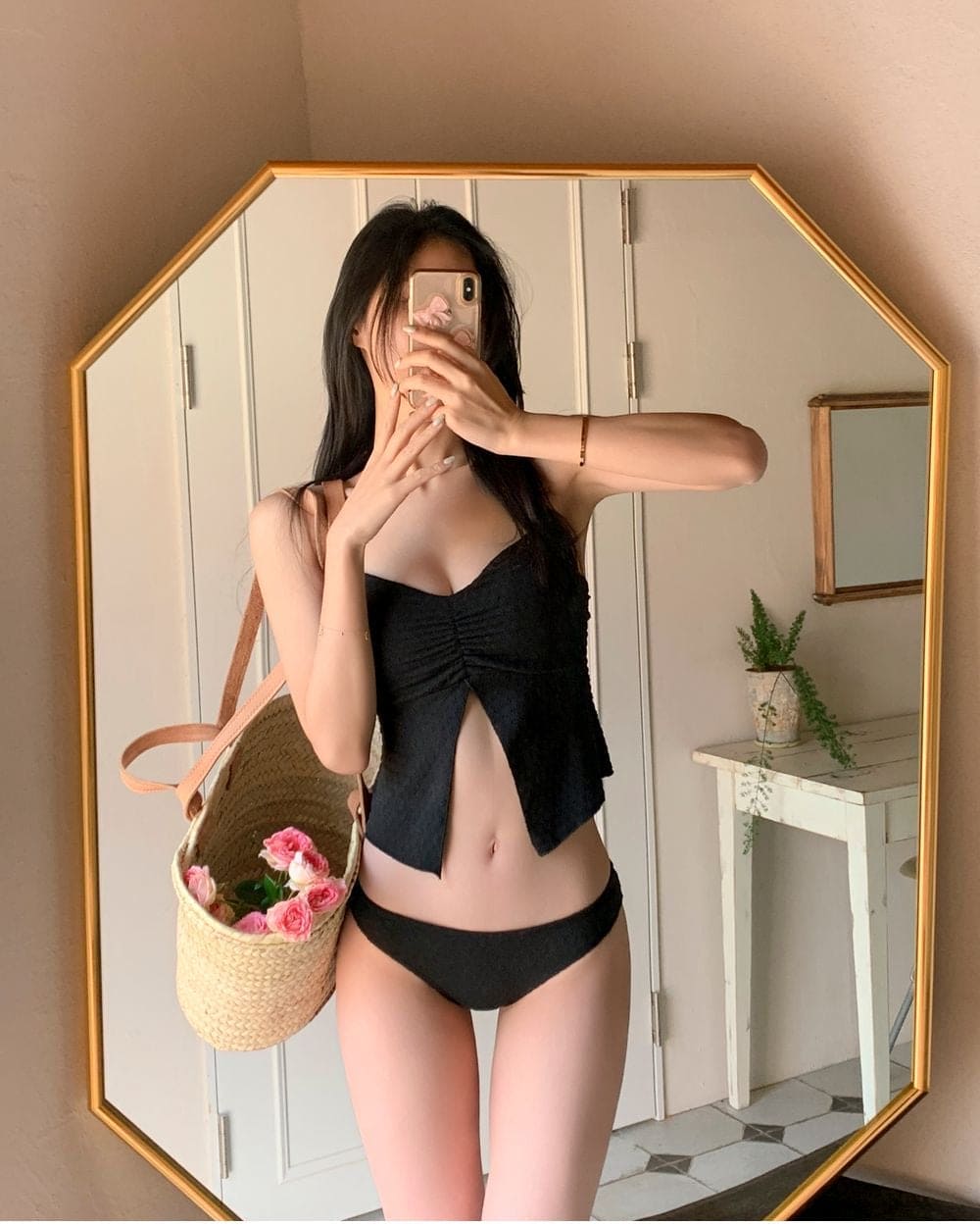 【🌺花漾浮雕】Embossed Bikini