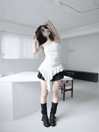 【📞Summer Sensibility】Ruffles Tube Top 