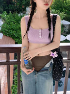 【💜Cute Series】Besh Button Bikini 