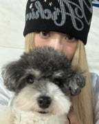 【🖤WINTER same style】LETTERING LOGO BEANIE 