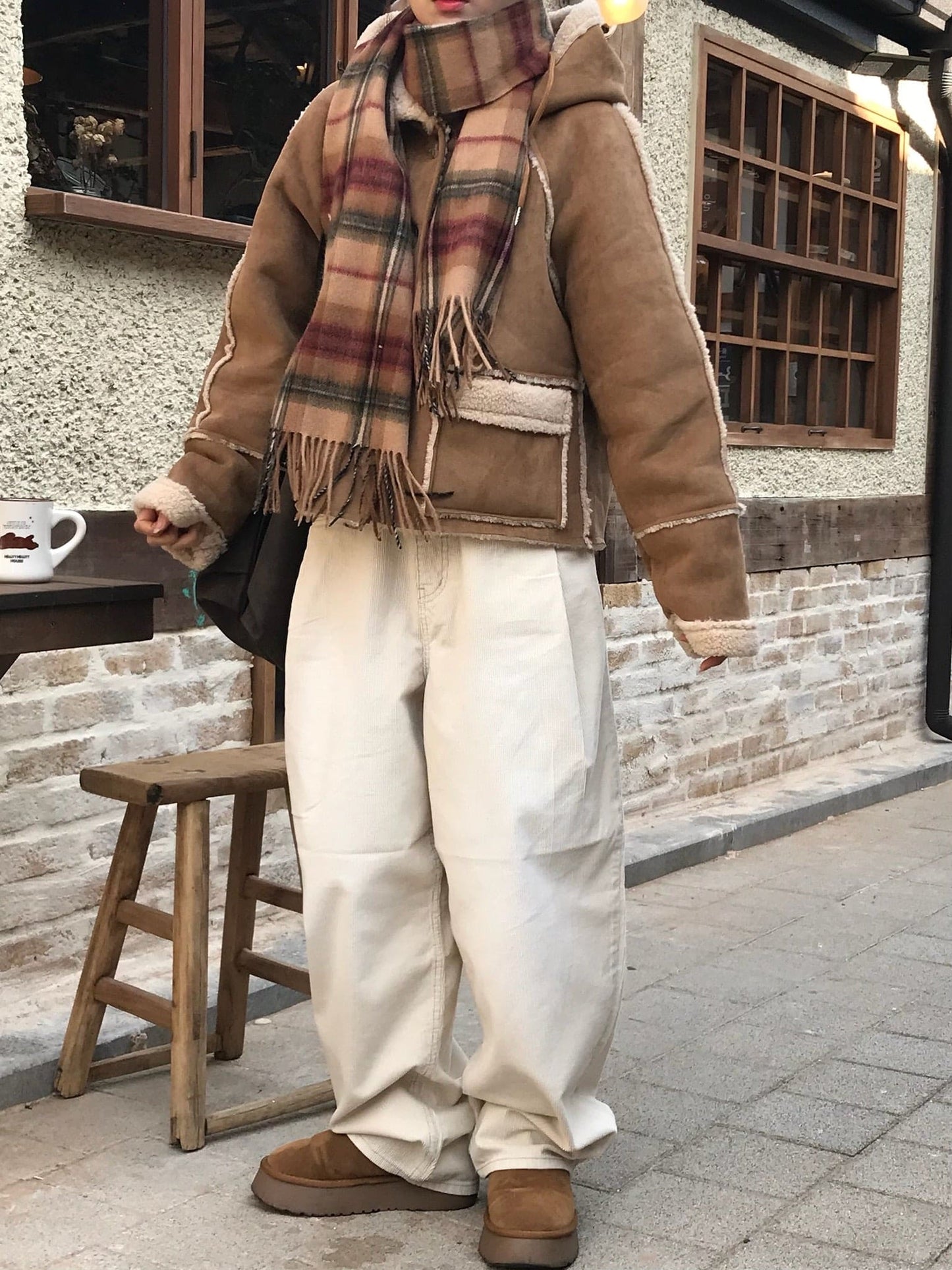 【🧸燈芯絨】Corduroy Wide Jeans