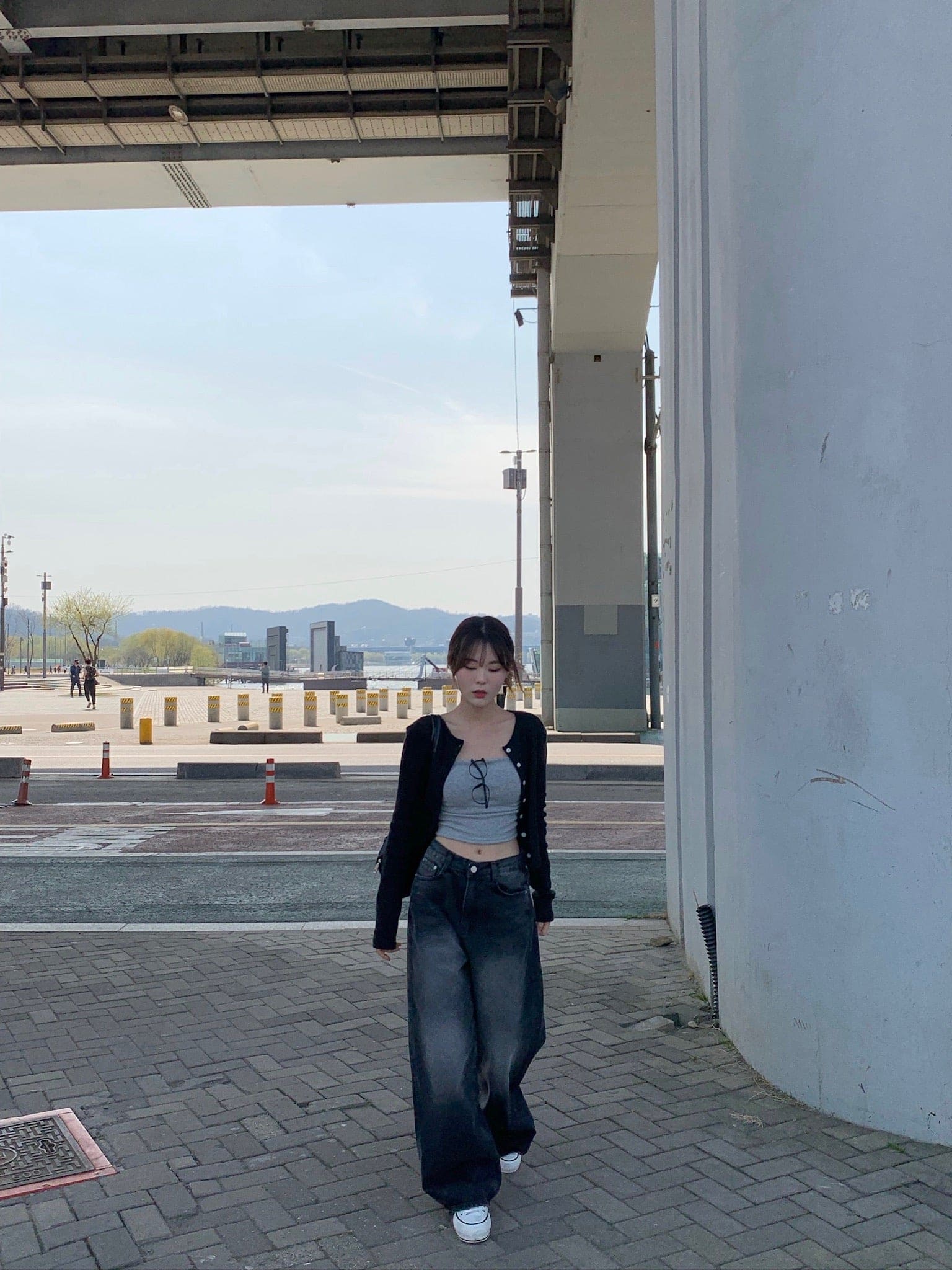 【Y2K Vibe】Cool Wide Jeans