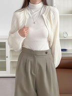 【Sweet and Cute】Lizzy Knit Bolero 