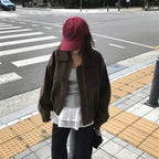 【🤎柔軟麂皮】Jumper Jacket