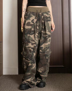 【🧙🏻‍♂️KARINA's Style】Camouflage Wide Banding Pants 