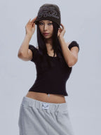 【🖤WINTER same style】LETTERING LOGO BEANIE 