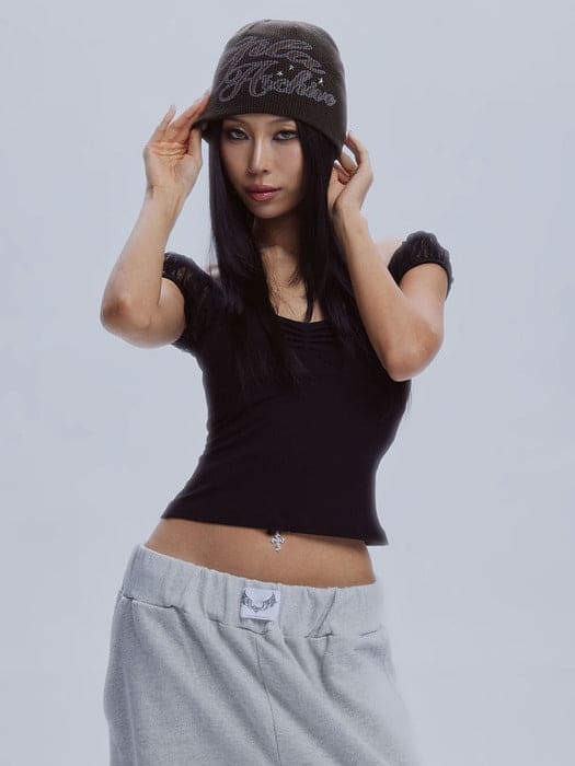 【🖤WINTER same style】LETTERING LOGO BEANIE 