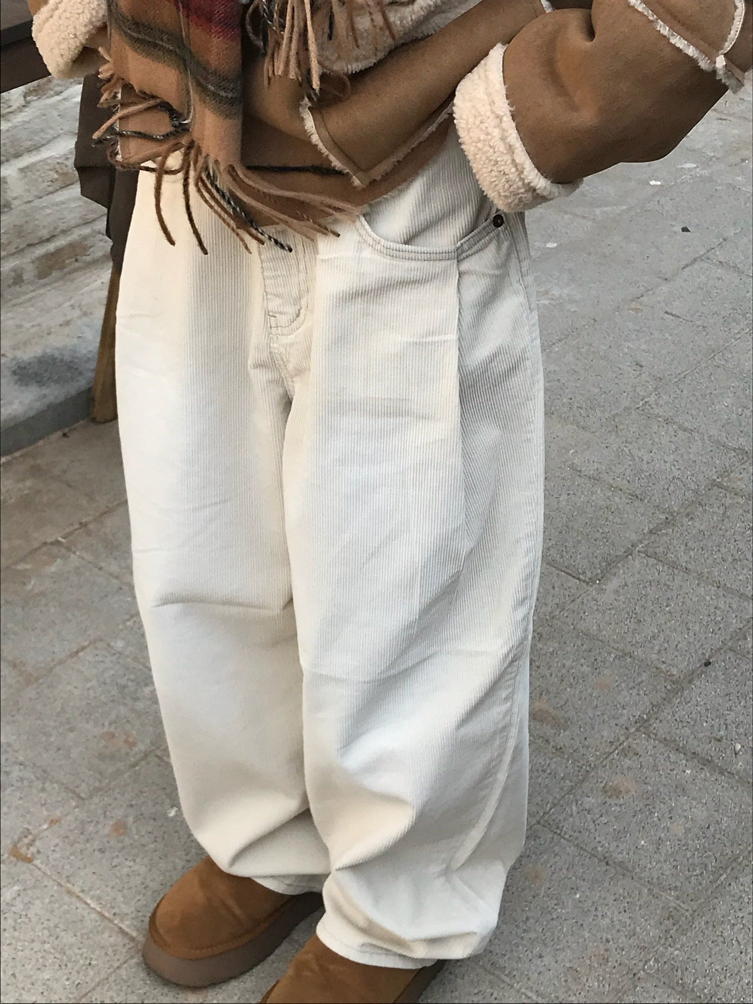 【🧸Corduroy Wide Jeans】