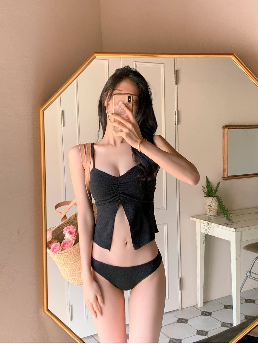 【🌺花漾浮雕】Embossed Bikini