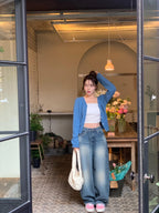 【KARINA同款】Boyfriend Wide Jeans