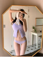 【🌺花漾浮雕】Embossed Bikini