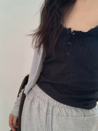 【夏日小背心】Lace Sleeveless