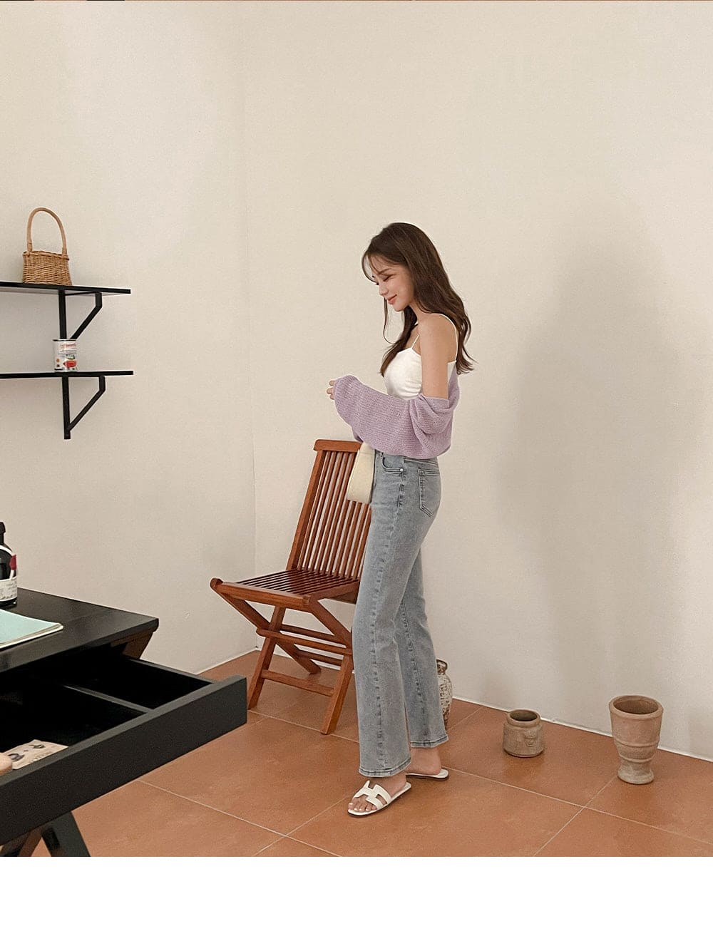 【+5°C HEAT🌡】Thin Fleece Comfy Bra Top (with padding)