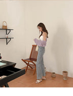 【+5°C HEAT🌡】Thin Fleece Comfy Bra Top (with padding)