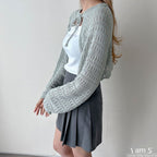 【🥨A Timeless Classic】Jelly Wave Knit Bolero 