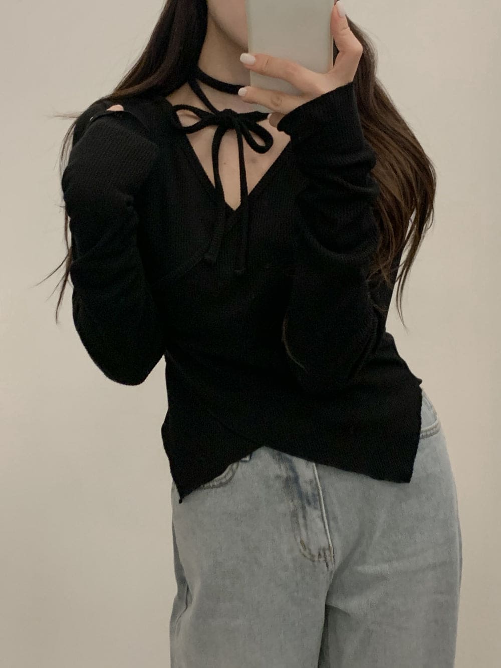 Judy Choker Wrap Top