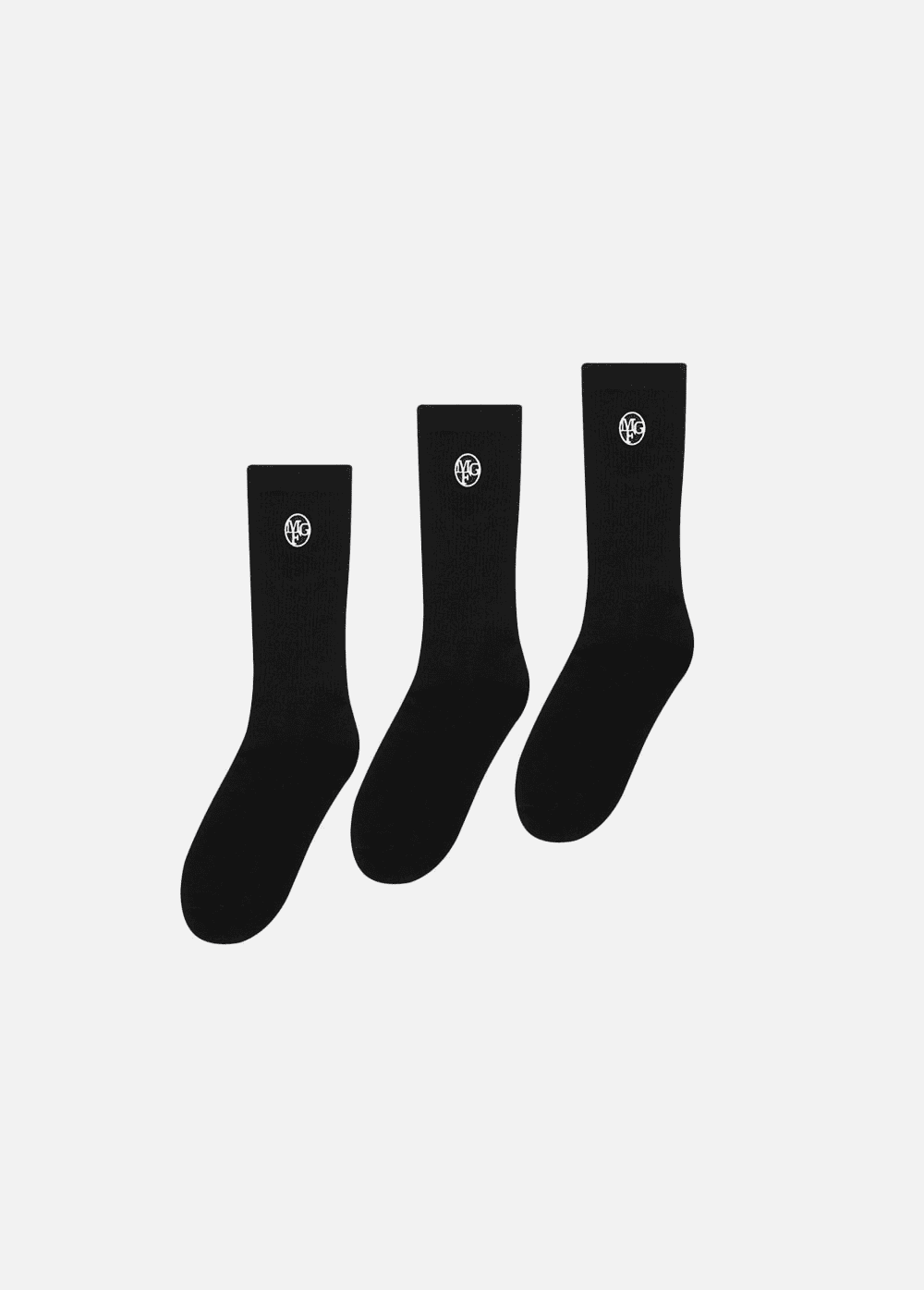 Marithe 3PACK EMBROIDERY SOCKS