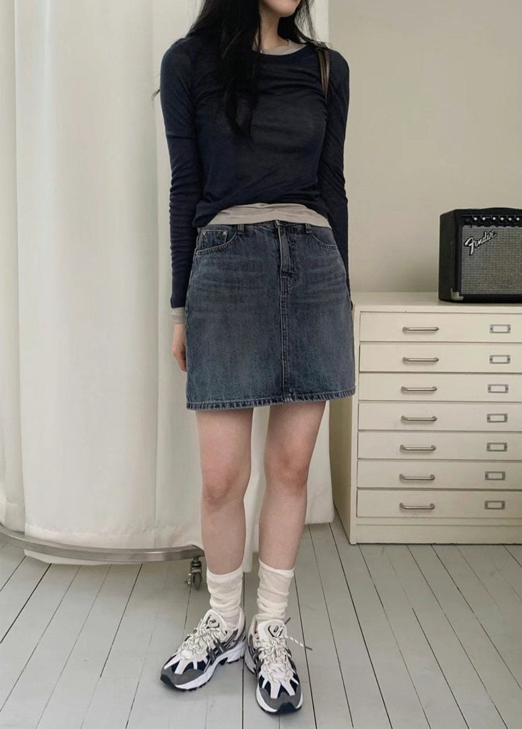 [Can be layered] Tencel Basic Tee