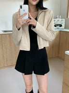 High-quality slim-fit short jacket