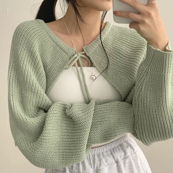 【🍨Hot Item】 Ribbon Bolero 