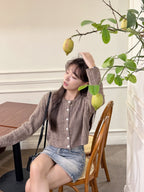 【Autumn/Winter Minimalist】Cable Cardigan 