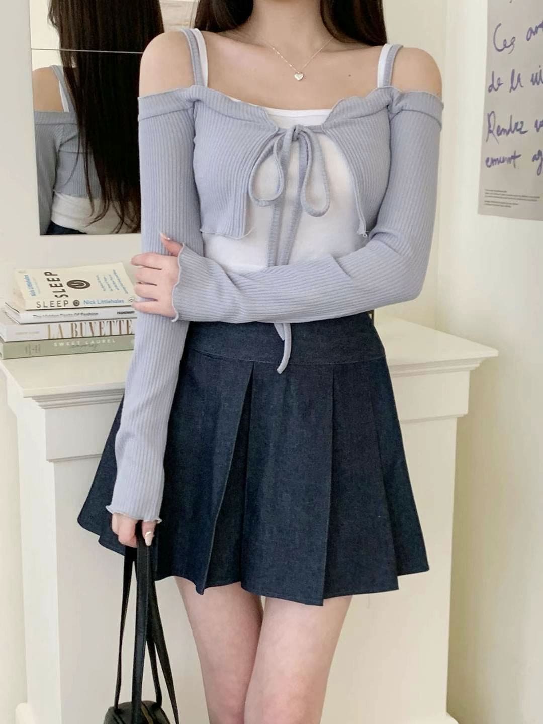 Loppy Strap Cardigan 