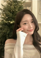 【🥂HOLIDAY PICK】Drape See-Through Tee 