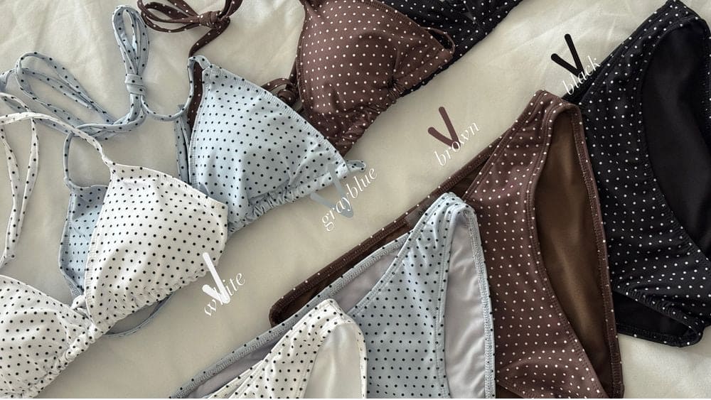 【🫧Sweet and Salt Polka Dot】Dot Bikini 