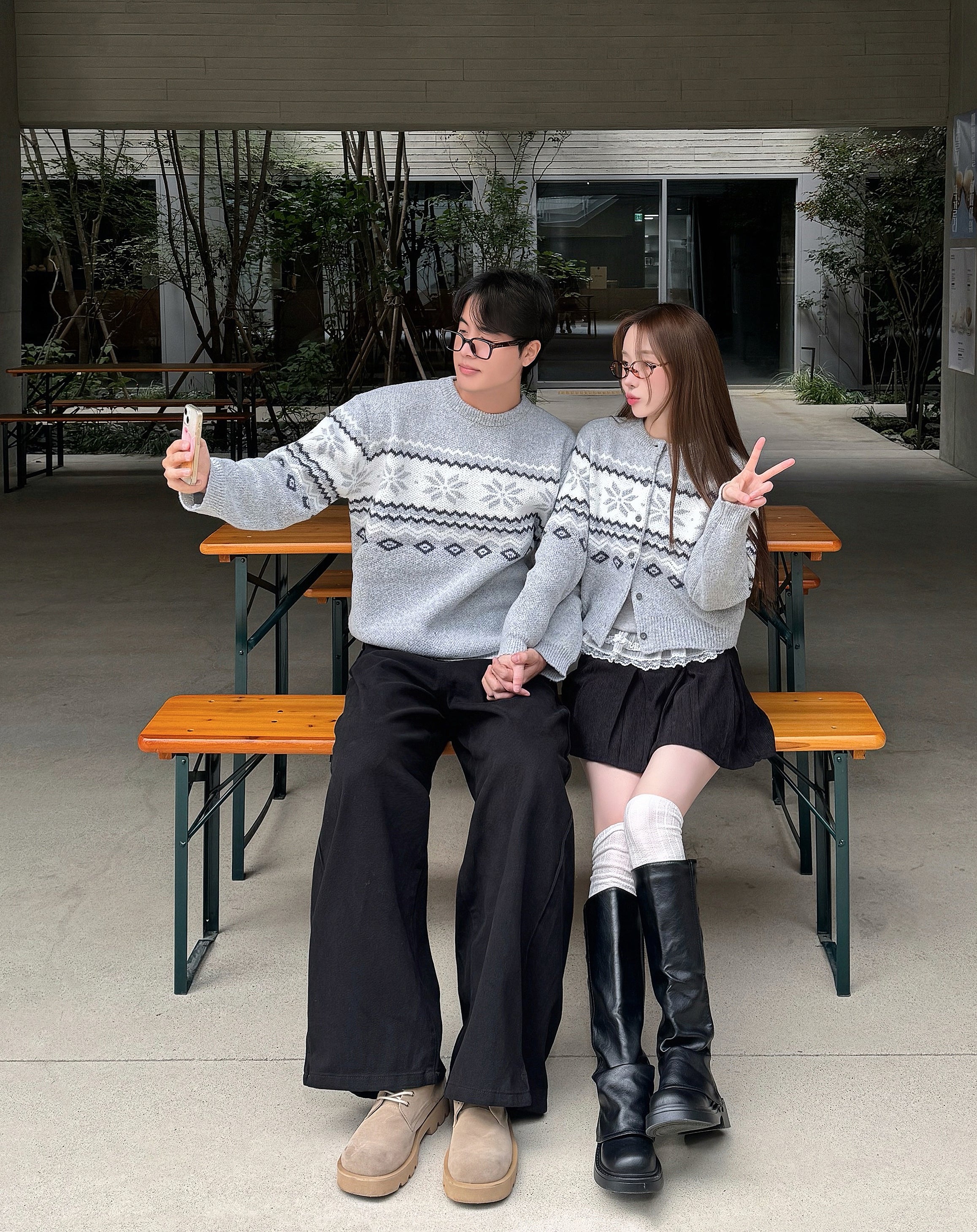 【❄️情侶裝】Snowflake Knitwear