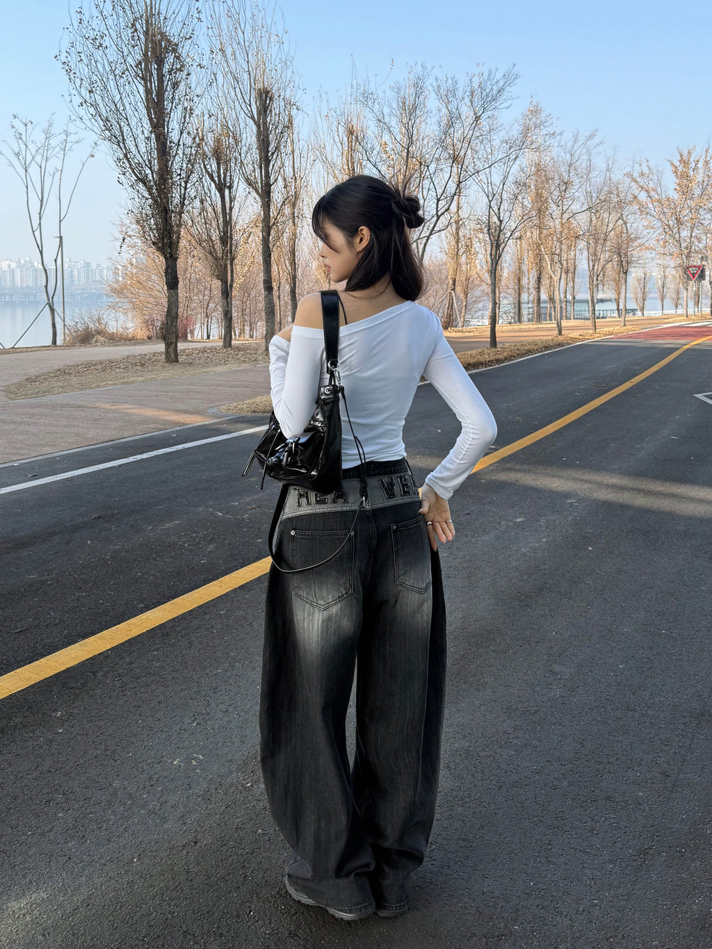 【🩶隨性百搭】Ribbon Top