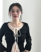 【🖤韓網爆款】Day Layer Lace Top