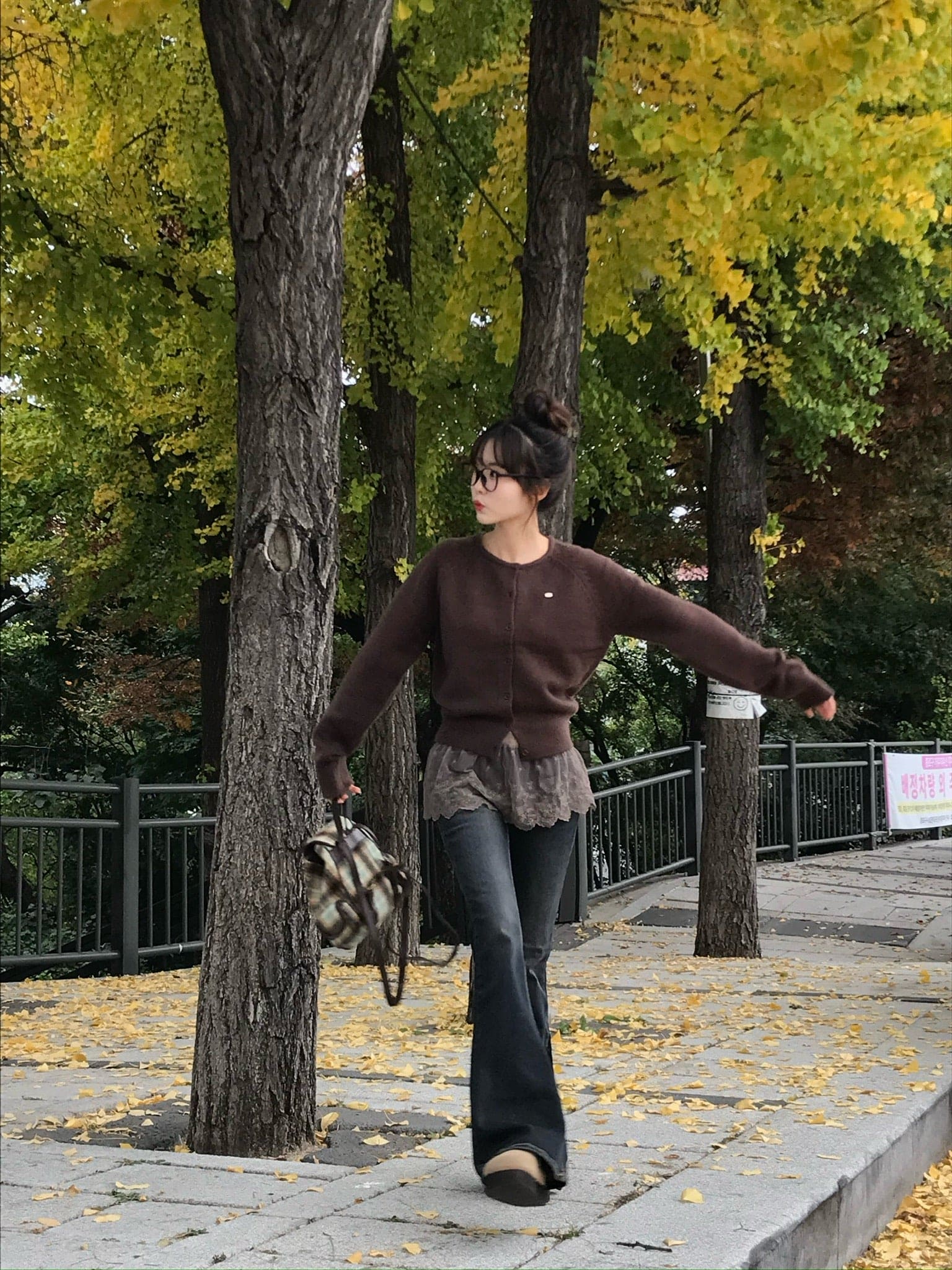 【🩶Daily】Label Cardigan 