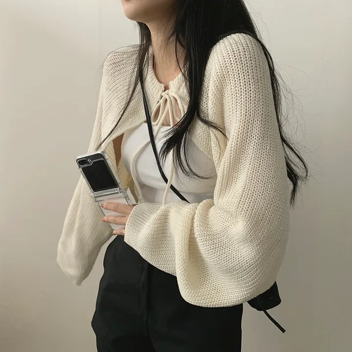 【🍨Hot Item】 Ribbon Bolero 