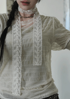 【🎀Romantic and Sweet】Lace Choker Scarf 