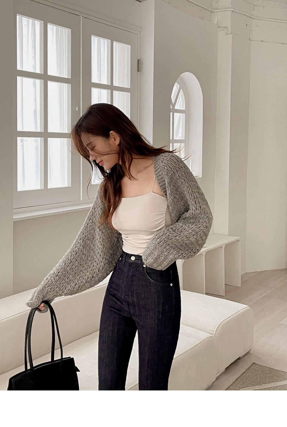 【+5°C HEAT🌡】Thin Fleece Comfy Bra Top (with padding)