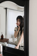 【🖤y​​2k hits】Dot Ruffles Top 