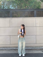 【Y2K Vibe】Cloud Cool Wide Jeans